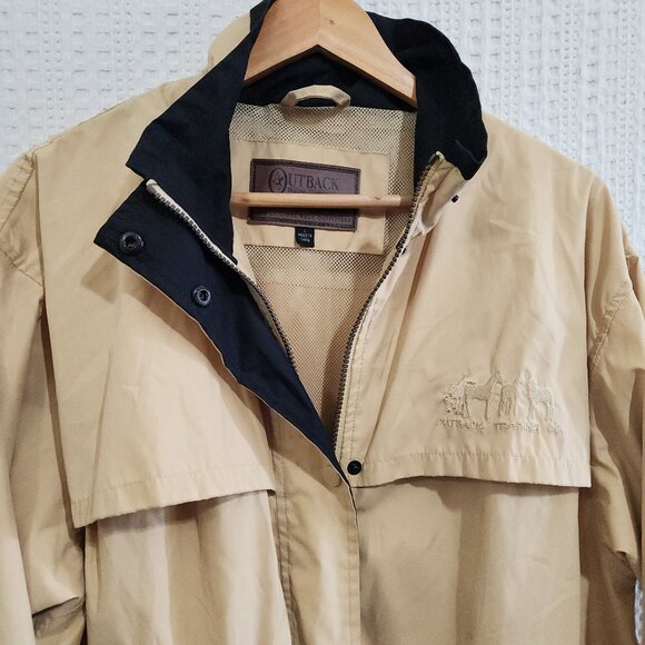 Outback Trading Co. Pak-A-Roo Parka Men's Micro Suede Jacket Size Large - Picture 3 of 13